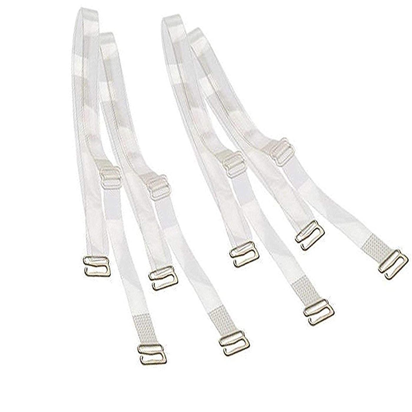 10MM Transparent Synthetic Invisible Bra Straps 1-Pair