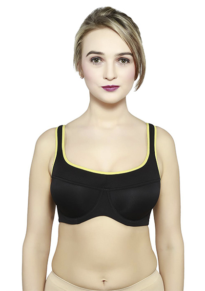 Blouse Cum Sports Bra Wire Free Full Coverage Extra Support Bra