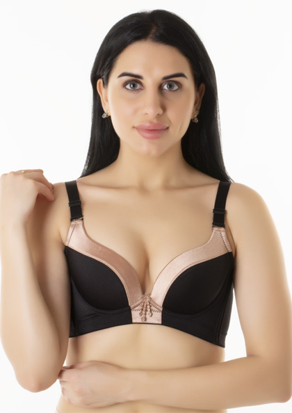 Buy Padded Underwired Striped Level 3 Push Up Multiway T-Shirt Bra