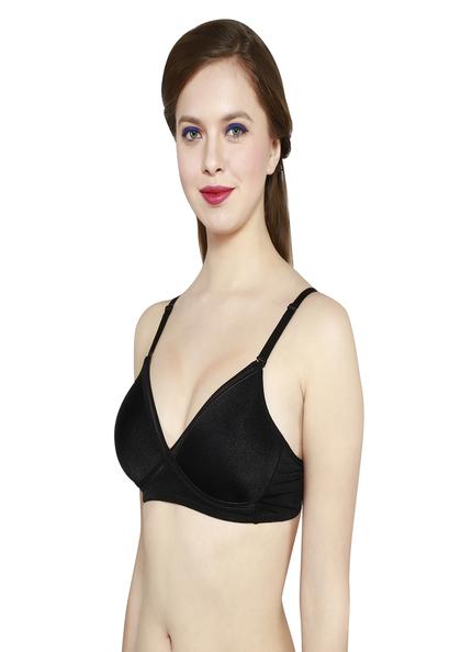 Buy Online Baby cool Teenager Light Padded Wire Free Cross Fit Firm Support Bra | Lovebird