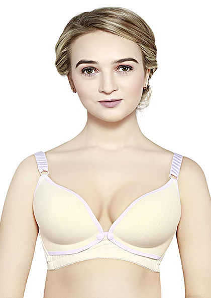 Angel Baby Cotton Bra Plus Size Breastfeeding Bra White Maternity Bras 38 E  Breast Compression Bra Cupless Bra Cropped : : Fashion