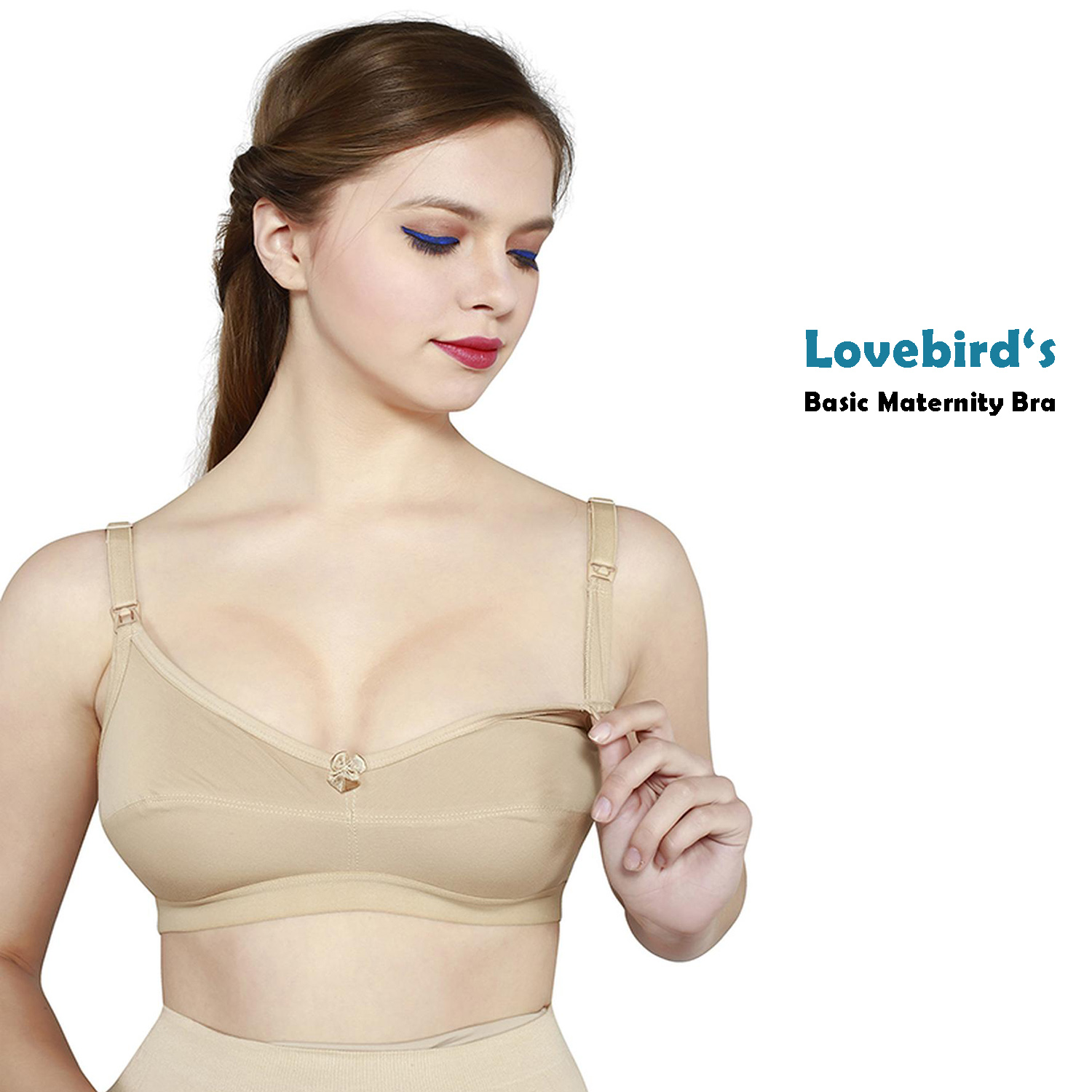 Double layered full coverage bra