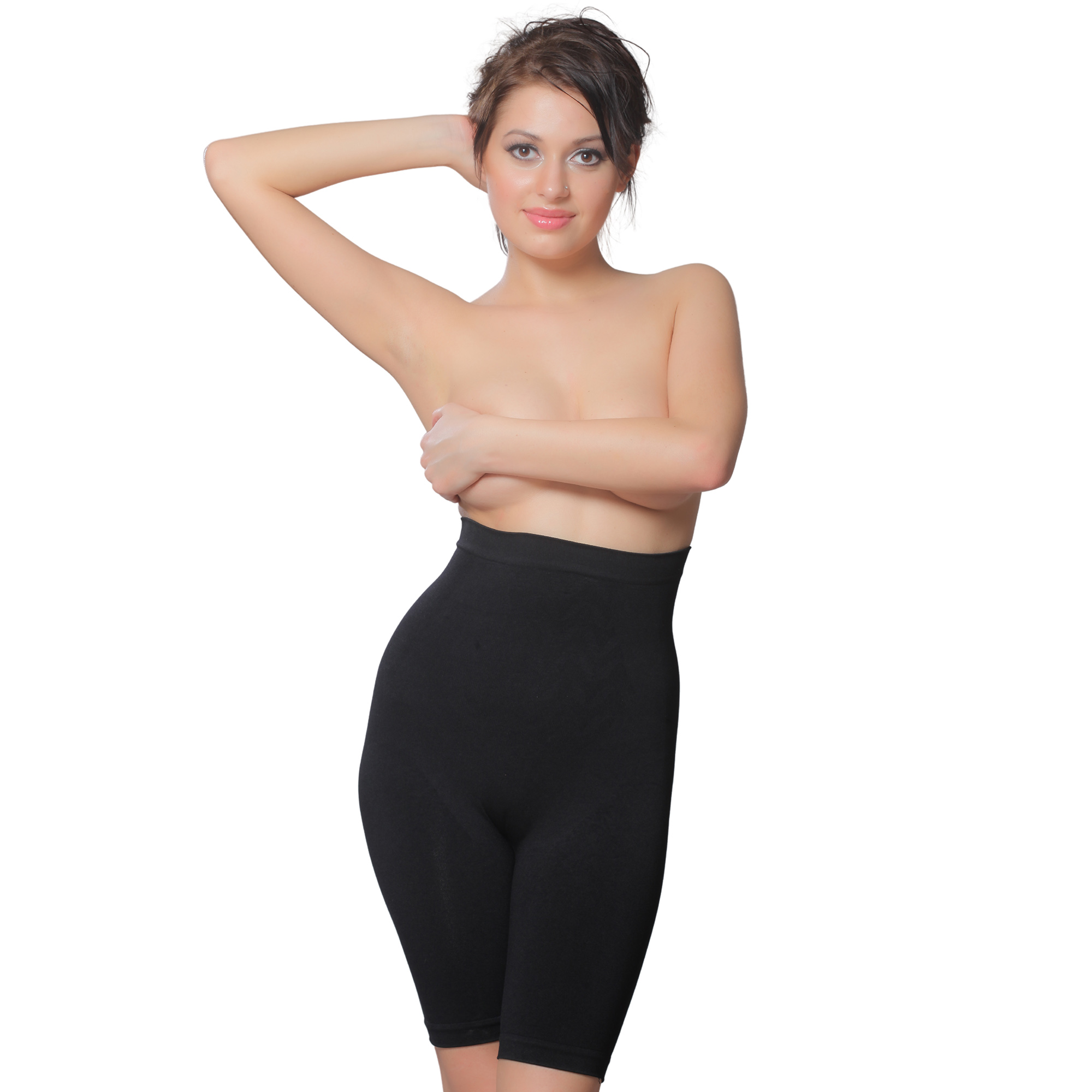 Shoppy Villa Women's Shapewear Tummy Tucker & Thigh Control Waist Tucker  with Wire Support Skin | Body Shaper for Women | Best Tummy Shaper Belt for