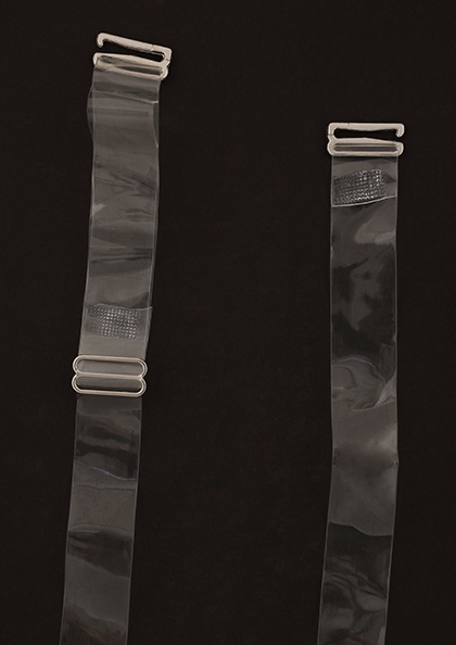 Invisible Metal Transparent Bra Straps Elastic Silicone Adjustable