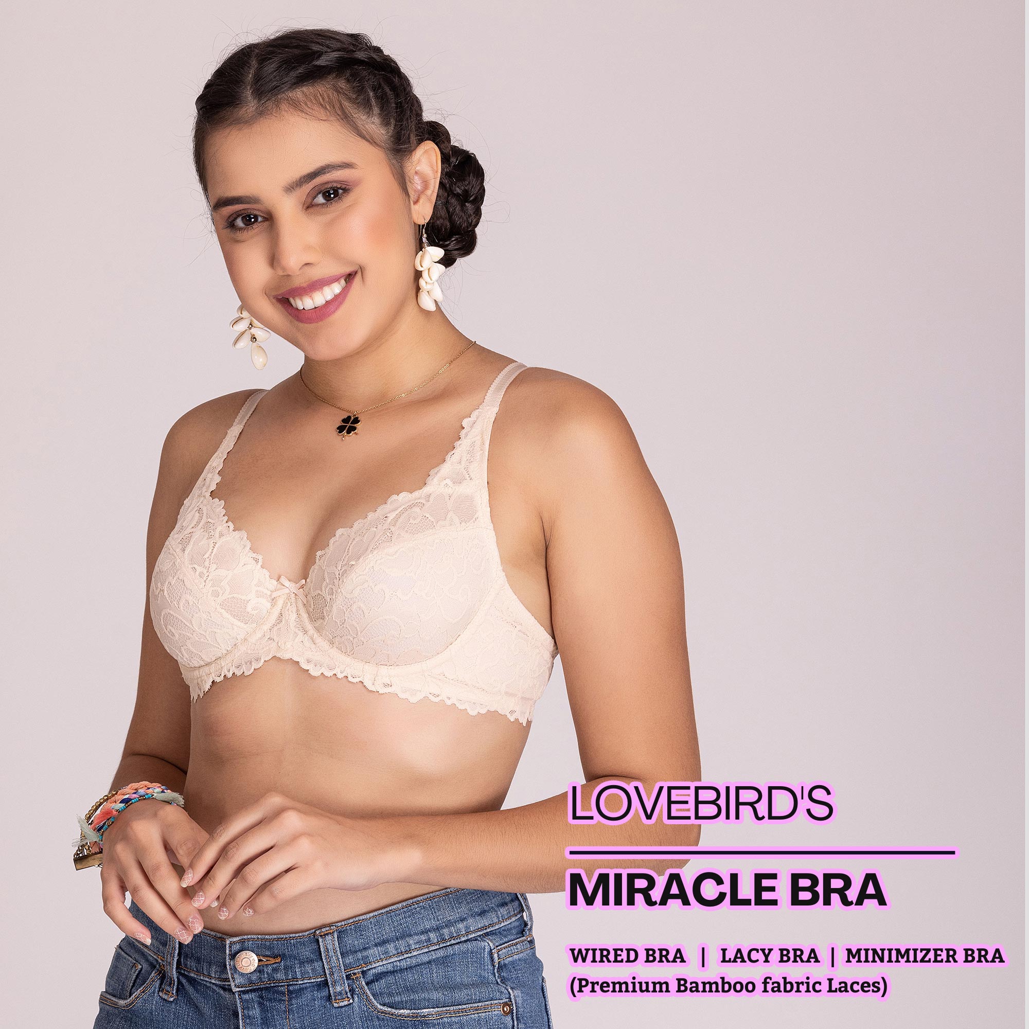 Wholesale miracle bra For Supportive Underwear 