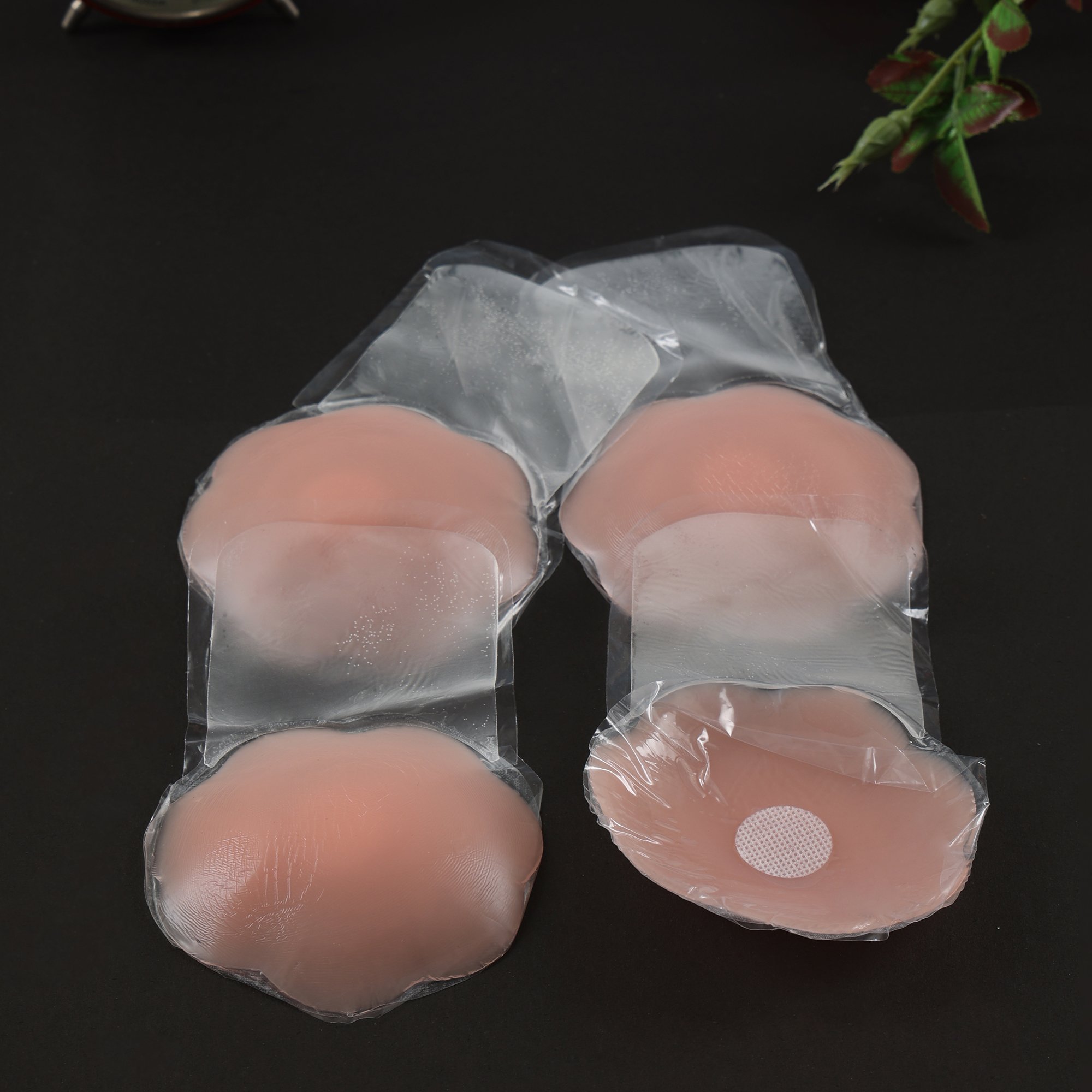 Nipplecovers Silicone Reusable Pasties for Women Skin Breast Petals  Adhesive Nipple Cover 