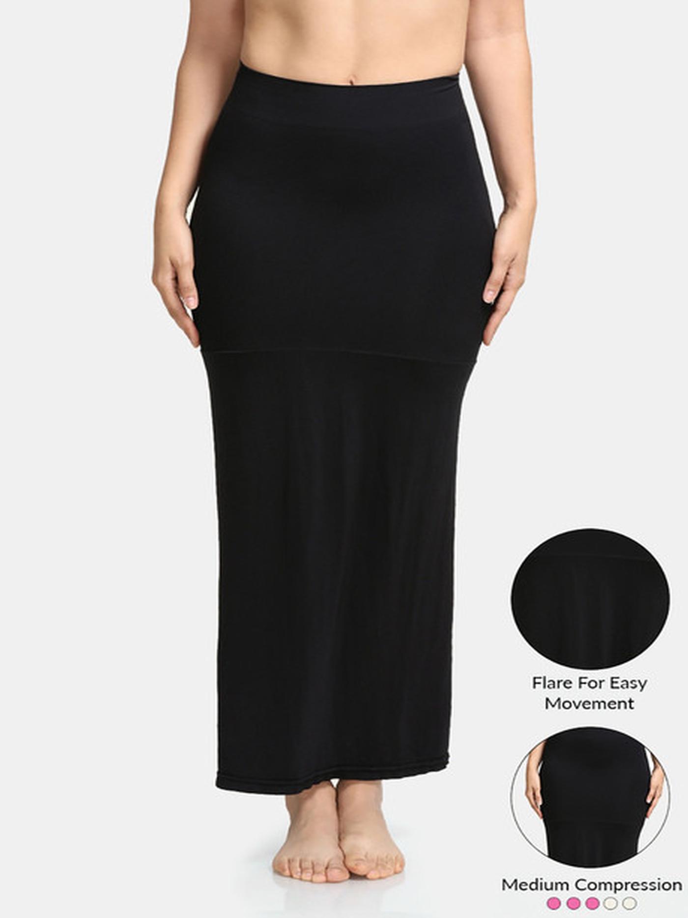 Snazzyway Medium Control Mermaid Black Color Saree Shapewear |buy|online|