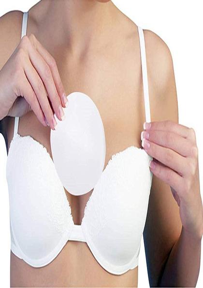 KISSY Guideline: How to insert bra pads? ⚠️Roll the pad, insert the pad  through the slit in the centre of the bra. ⚠️You may choose to interchange  the