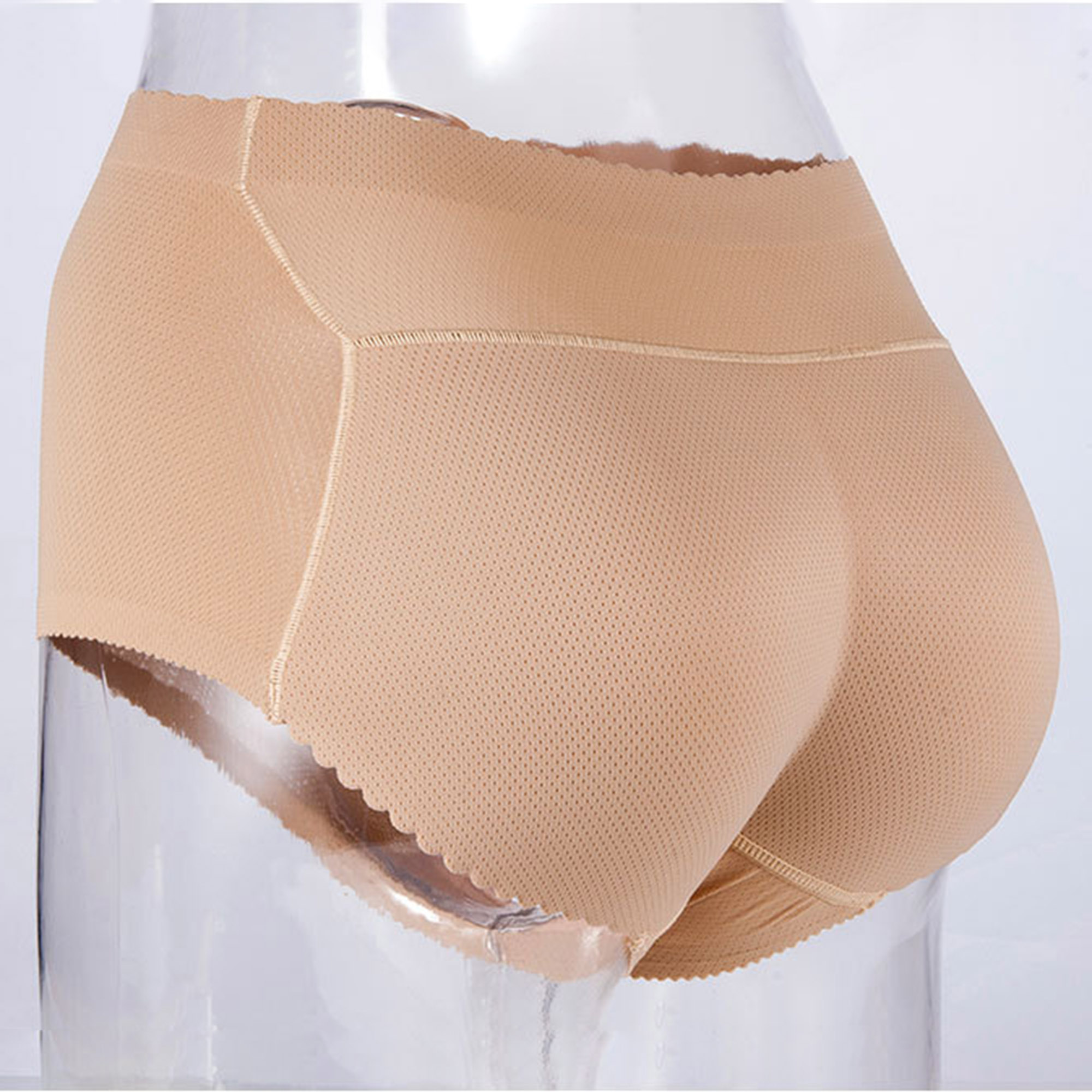 Hip Pads Enhancer Panties 4 Removeable Padded Seamless Fake