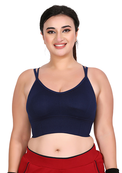 Seamless Criss-Cross Front Sports Bra – BJ's Closets