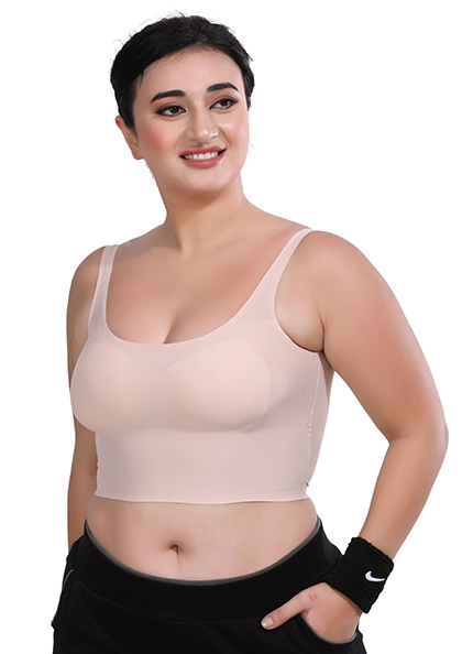 Buy Online CutSleev Seamless Bralette Girl Top | Lovebird