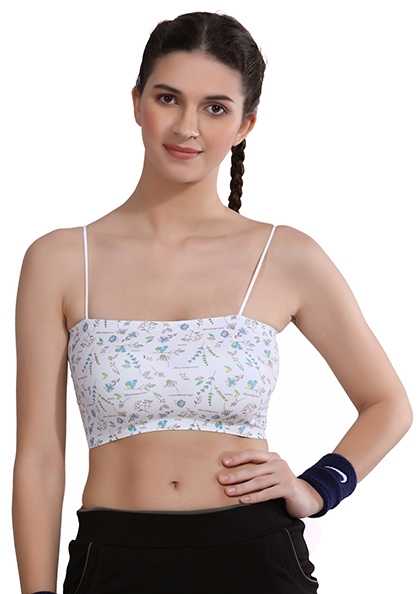 Buy Online Strappy Girls Seamless Print Bustier | Lovebird