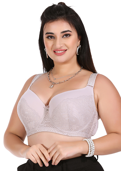 Buy Online High Support Full Coverage Under Wired Minimizer Bra in All Big Sizes (38F-40F-42F-44F-46F-48F) | Lovebird