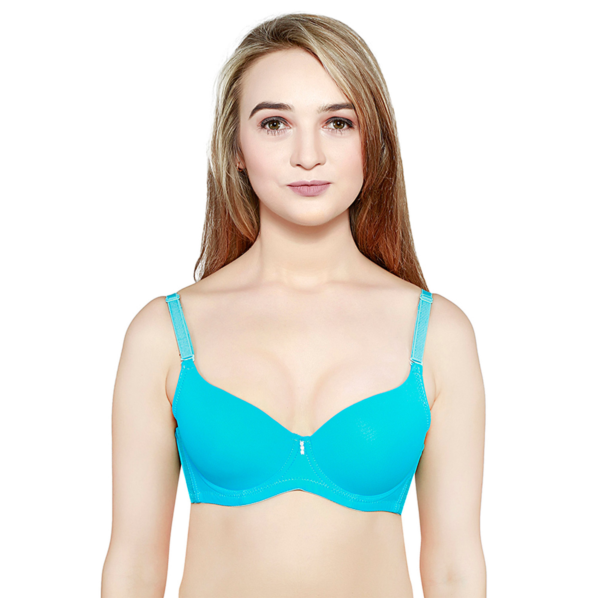 Padded Wired 3/4th Coverage T-Shirt Bra