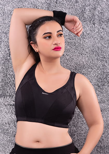 Buy Online Expert-recommended Stylish Non wired Full Coverage Sports bra | Lovebird