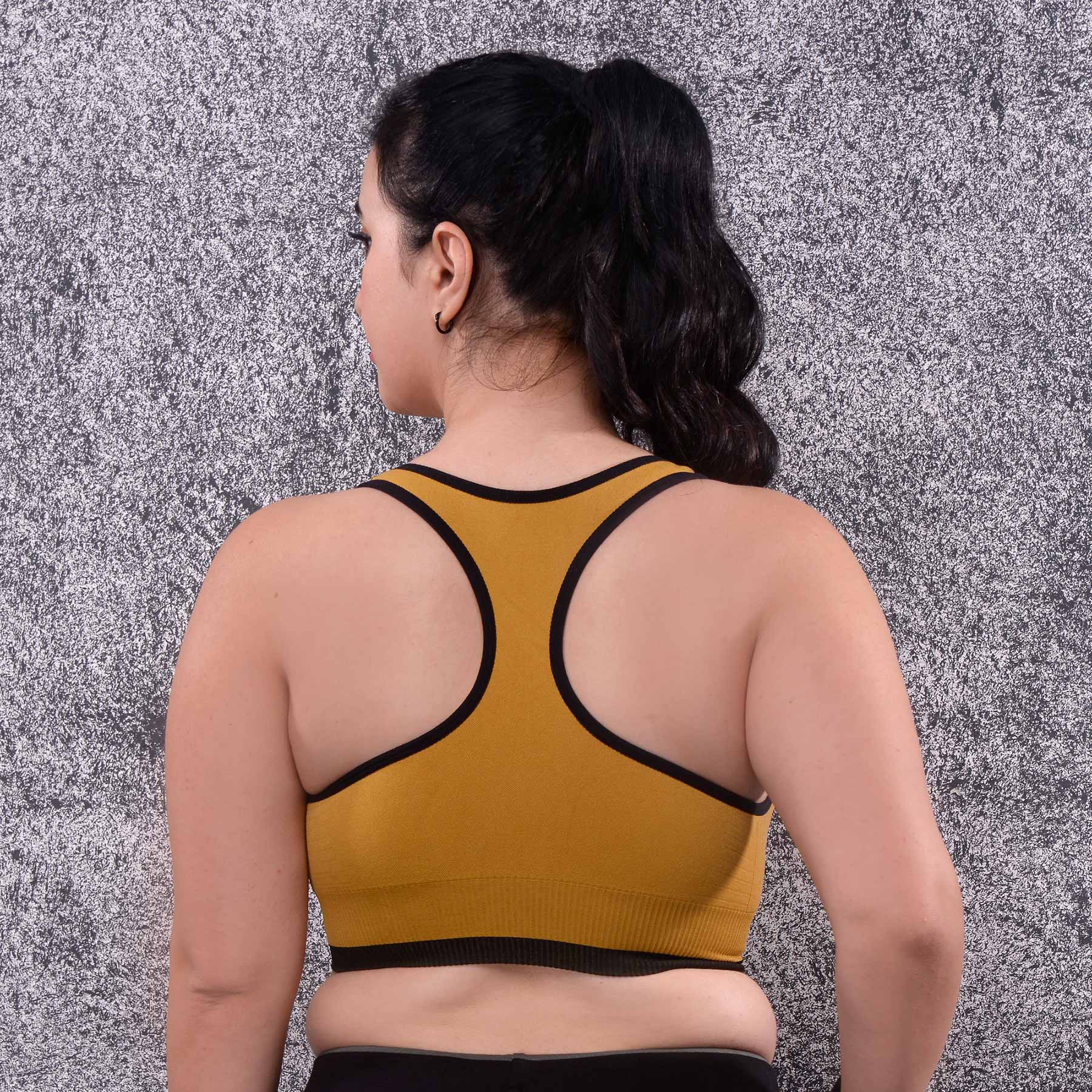 Women Air Bra Sports Bra Stretchable Padded Seamless Bra with Removable Soft  Cups at Rs 55/piece, Ladies Bra in Surat