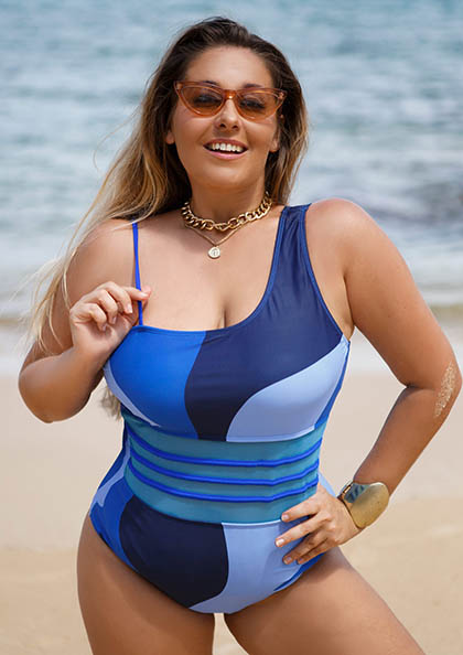 Happybuyner Women Long Sleeve Bathing Suits Built-in Bra Tops with  Boyshorts Bottom Set Beach Suit Swimsuit