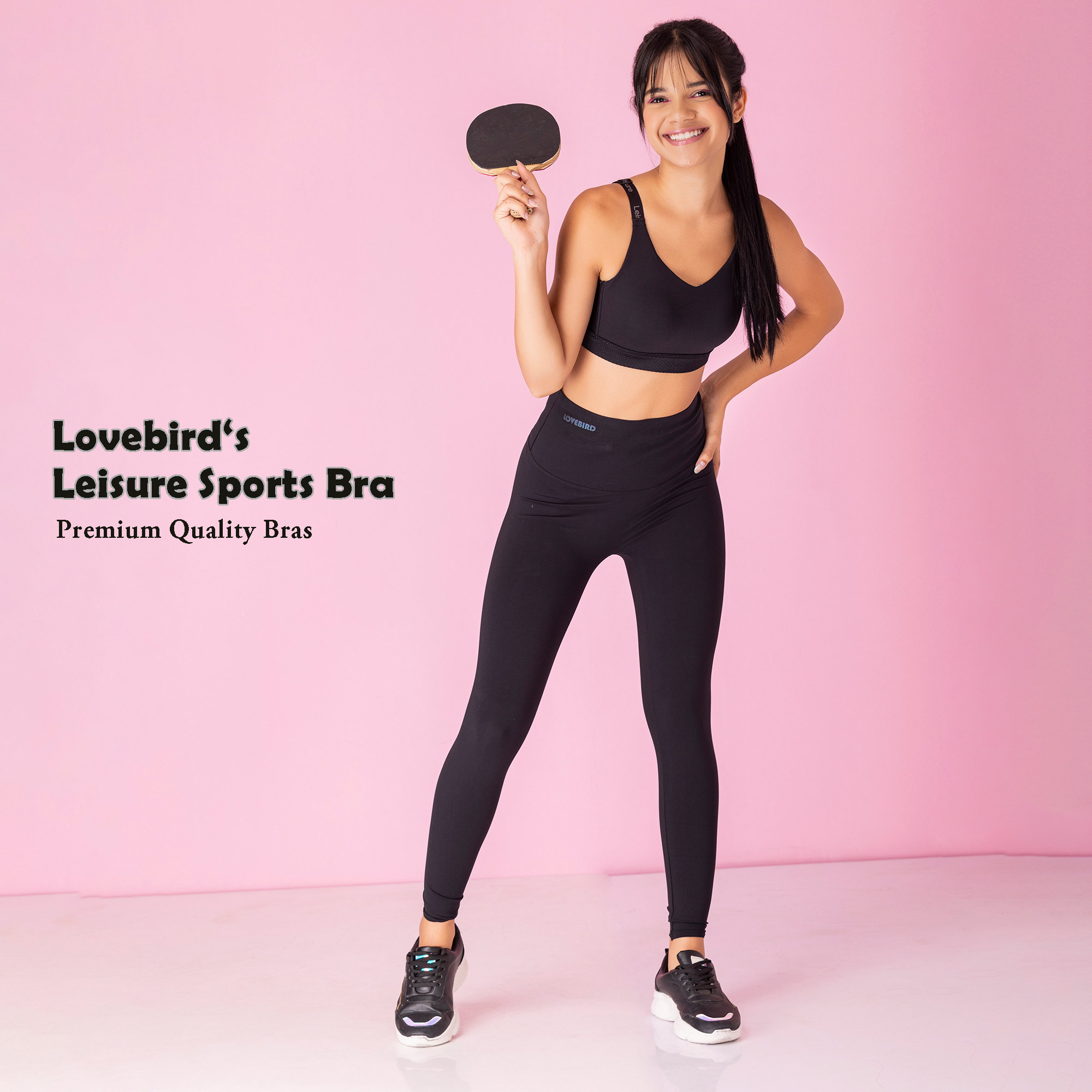 Lovebird's Full Coverage LEISURE Sports Bra - Premium Collection
