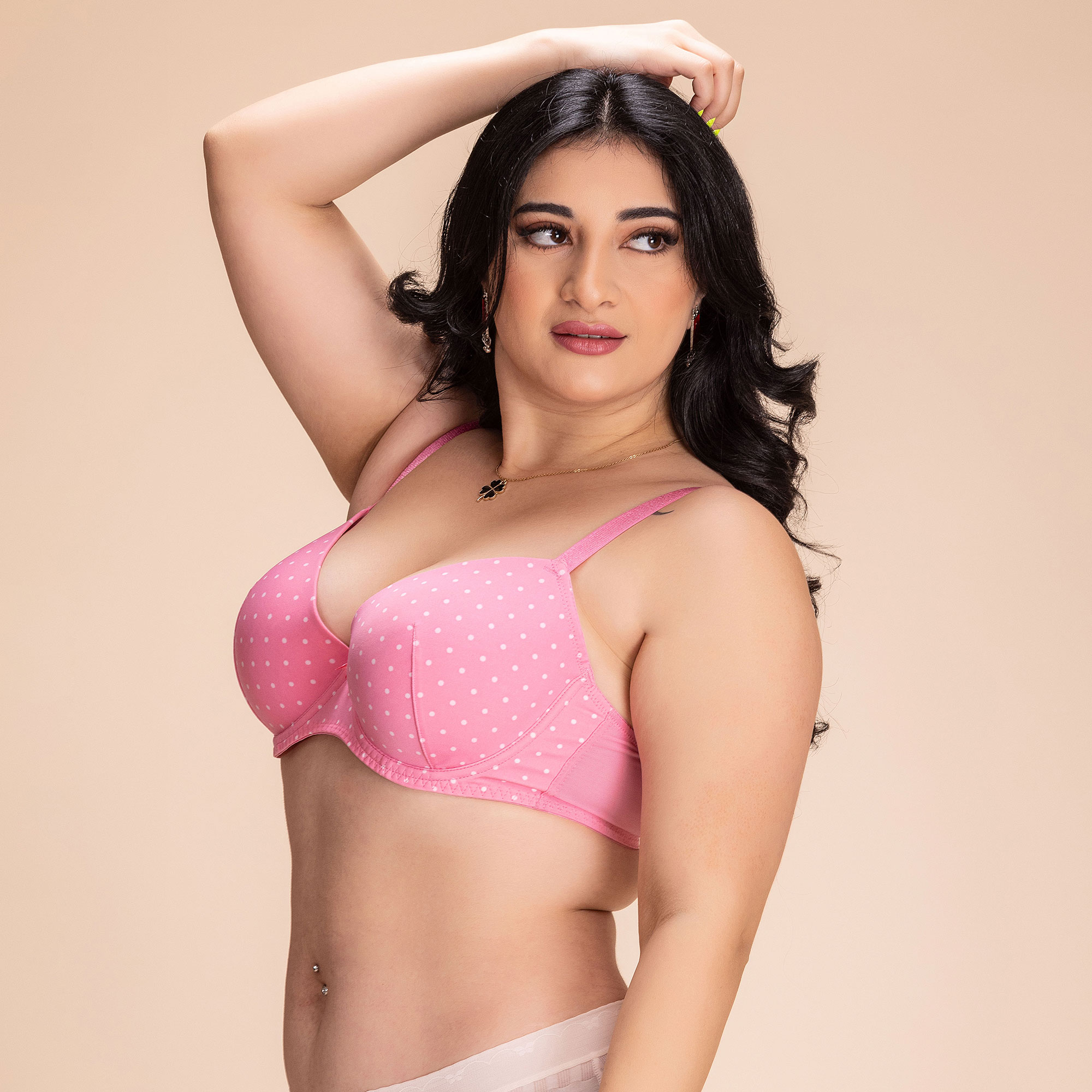 Pink Invisi Lace Full Cover T Shirt Bra, Size: 36B at Rs 1495/piece in  Lucknow