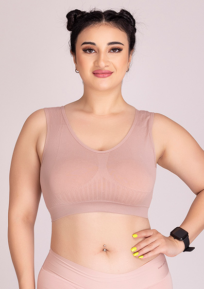 Women Blouse Bra Cum Sports Bra Without Wire Full Coverage Extra Support at  Rs 1299/piece, Ladies Lingerie Set in Delhi