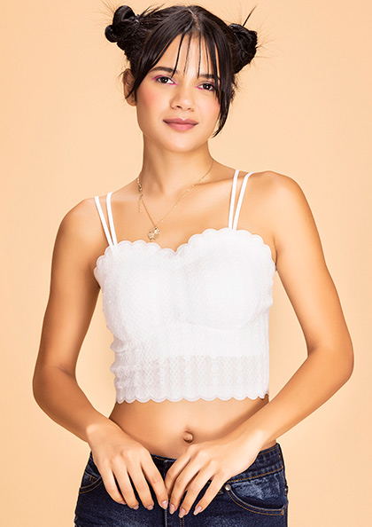 Buy Basherry Big Girls' 7-16 Slim Softi Cup Hasp Small Vest Design Wireless Bra  Size 32 Pink Online at desertcartINDIA