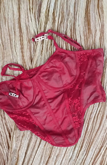 62880 RED JEWEL CORSET bra 5 star review image