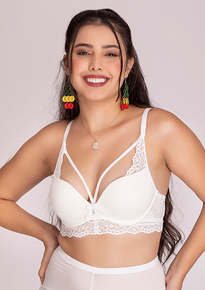 Wholesale plus size quarter cup bra For Supportive Underwear