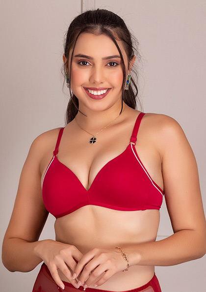 Buy Online T-Shirt Padded Wireless Everyday Bra | Lovebird