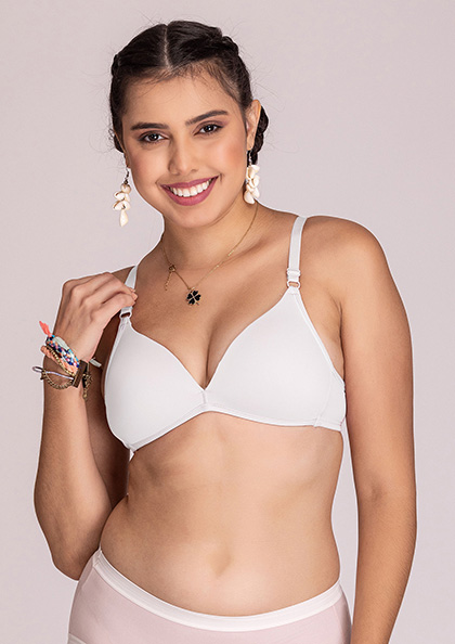 Buy Online T-Shirt Padded Wireless Everyday Bra | Lovebird