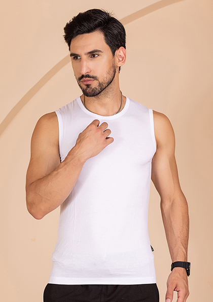 Buy Online Lovebirds Real Modal 90% Bamboo Fabric Gym Vest | Lovebird