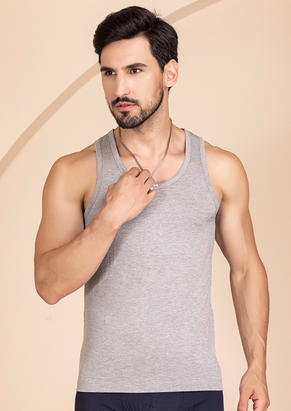 Buy Online Lovebirds Pure Modal Real Bamboo Fabric Regular Man Vest  | Lovebird