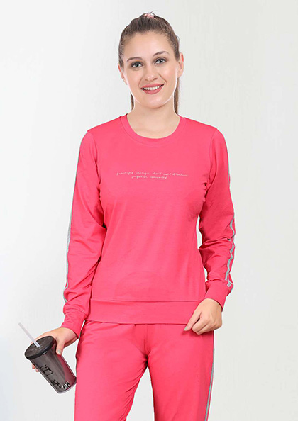 Buy Online TS135 Warm Full Sleeves Nightsuit | Lovebird