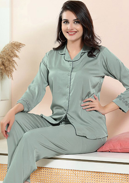 BL BELLY NIGHT SUIT. PRINT TO PLAIN at Rs 490/piece | Western Top in Surat  | ID: 2852722372955