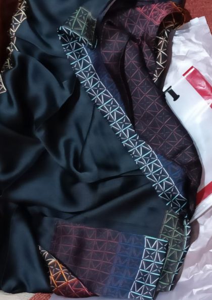 PRINTED SILK SCARF SS11 bra 5 star review image