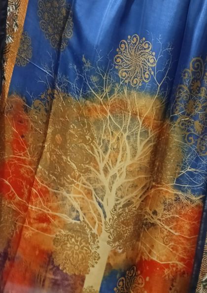 PRINTED SILK SCARF SS12 bra 5 star review image