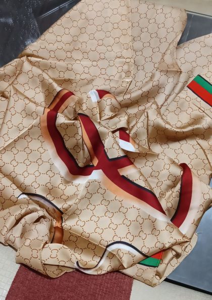 PRINTED SILK SCARF SS13 bra 5 star review image