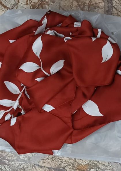 PRINTED SILK SCARF SS27 bra 5 star review image