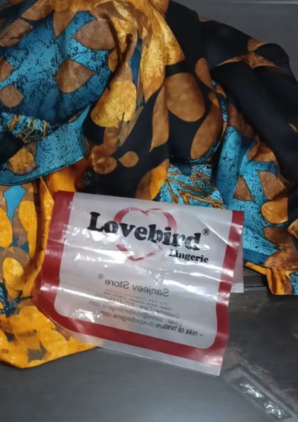 PRINTED SILK SCARF SS34 bra 5 star review image
