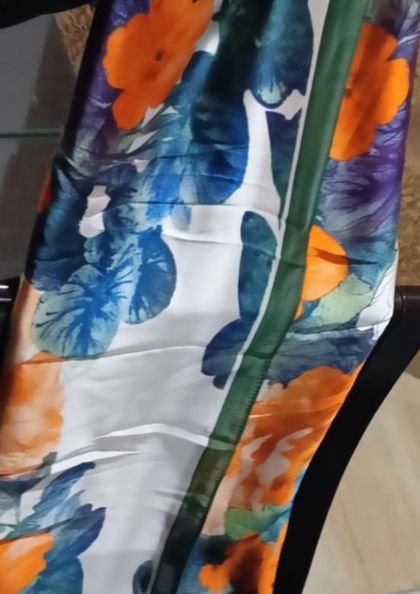 PRINTED SILK SCARF SS41 bra 5 star review image