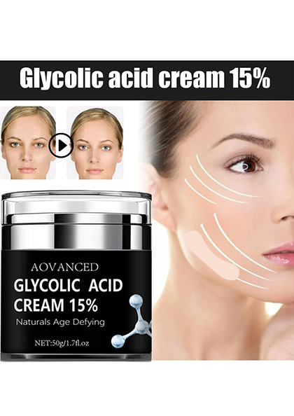 DERMLOGIC GLYCOLIC ACID 15% CREAM- NATURAL ANTI AGING