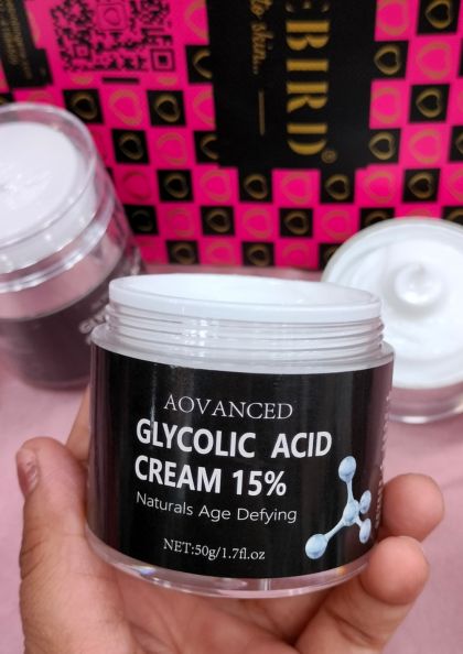 DERMLOGIC GLYCOLIC ACID 15% CREAM- NATURAL ANTI AGING bra 5 star review image