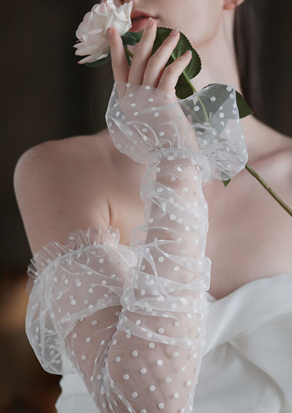 CHRISTIAN BRIDAL GLOVES WG053