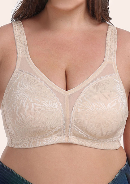 Buy Online Shapes Non-Padded Non-Wired Plus Size Bra | Lovebird
