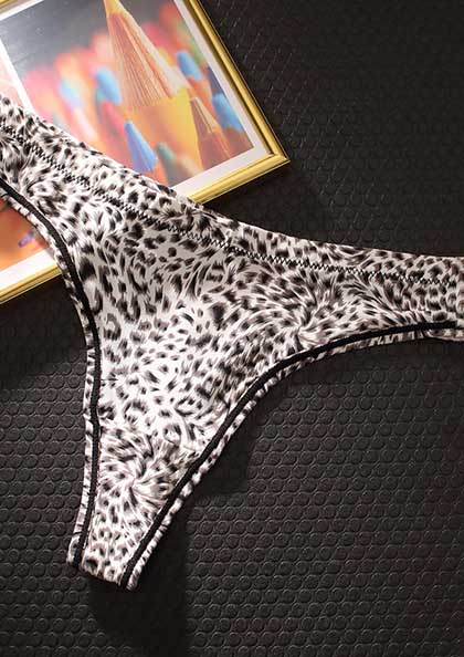 Buy Online Thong Premium Tiger Cheetah Printed Thong Th2506 | Lovebird