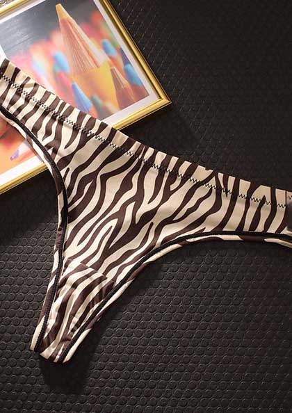 Buy Online Thong Premium Tiger Cheetah Printed Thong Th2506 | Lovebird