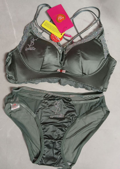 Buy Online Diamond2 Rhinestone Saroski Bra Panty Set | Lovebird