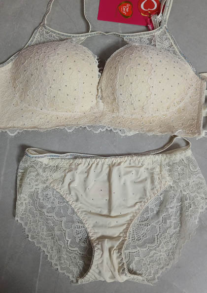 Buy Online Diamond4 Rhinestone Saroski Bra Panty Set | Lovebird