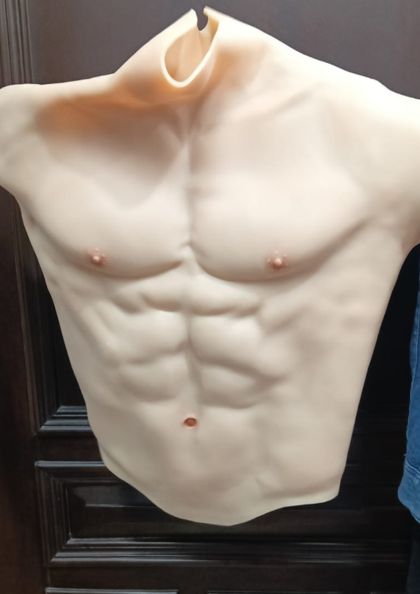 SILICON MAN CHEST bra 5 star review image