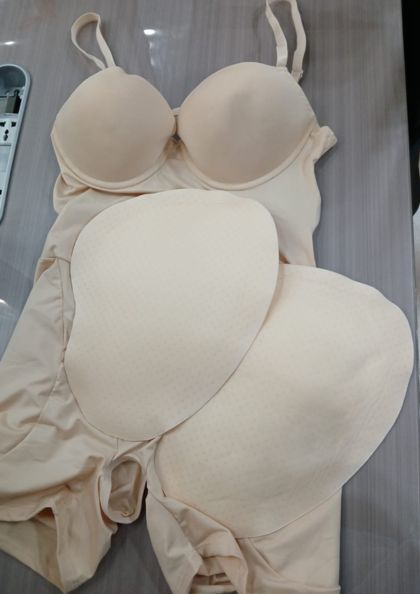 FULL BODY THIGH ENHANCER PADDED BODYSUIT bra 5 star review image