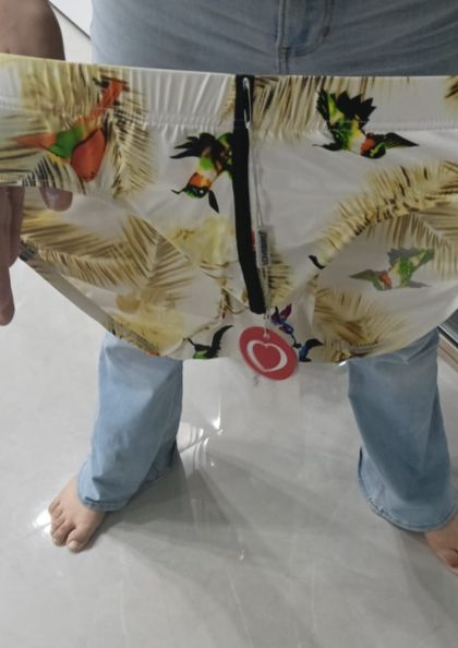 MAN THONG UNDERWEAR JUNGLE BIRD MTH12 bra 5 star review image